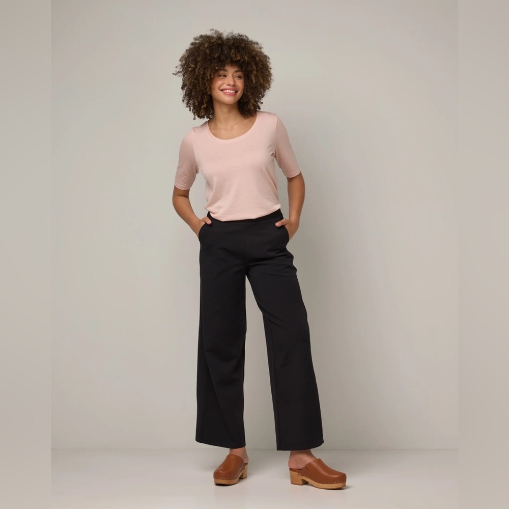 Wool Lane Wide Leg Pants